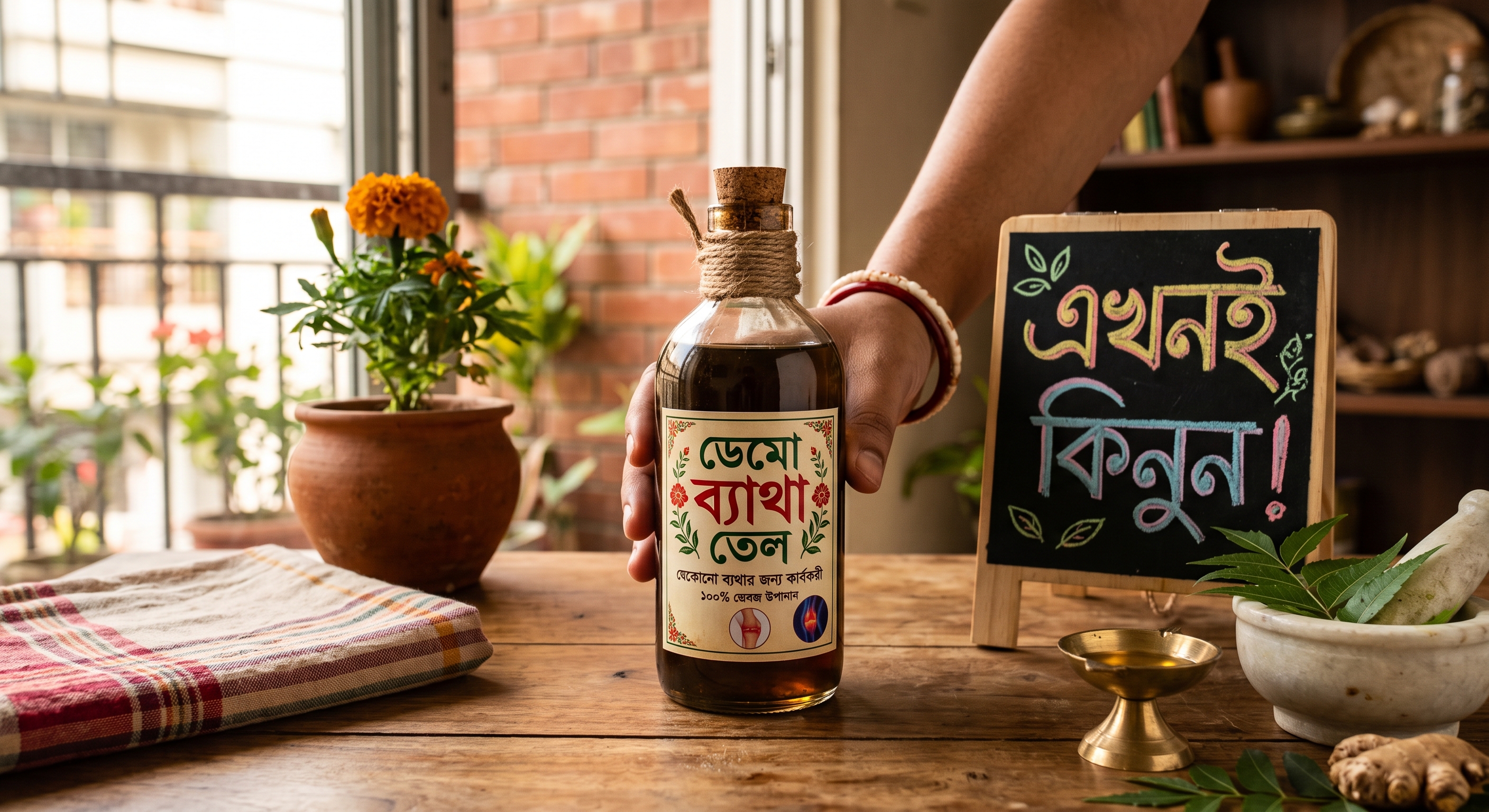 ডেমো ব্যাথা তেল